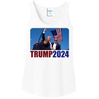 Trump 20247 Election Pennsylvania Rally Shooting Ladies Essential Tank