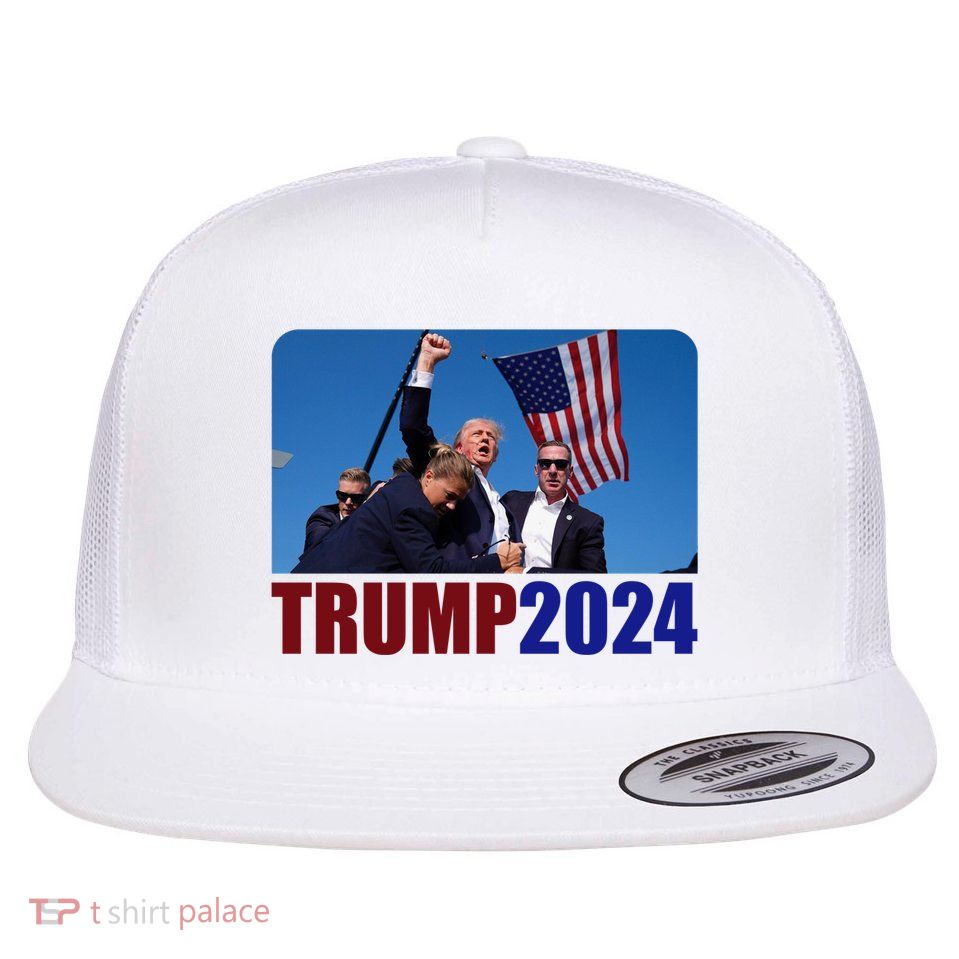 Trump 20247 Election Pennsylvania Rally Shooting Flatbill Hat