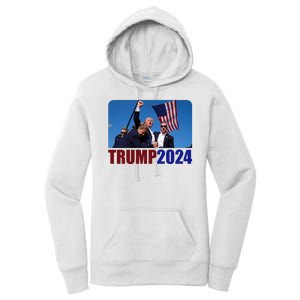 Trump 20247 Election Pennsylvania Rally Shooting Women's Pullover Hoodie