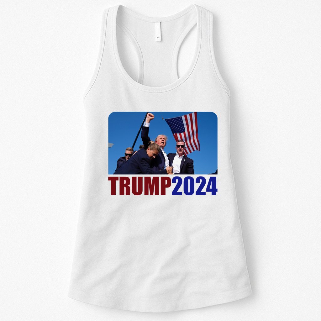 Trump 20247 Election Pennsylvania Rally Shooting Womens Tank Top