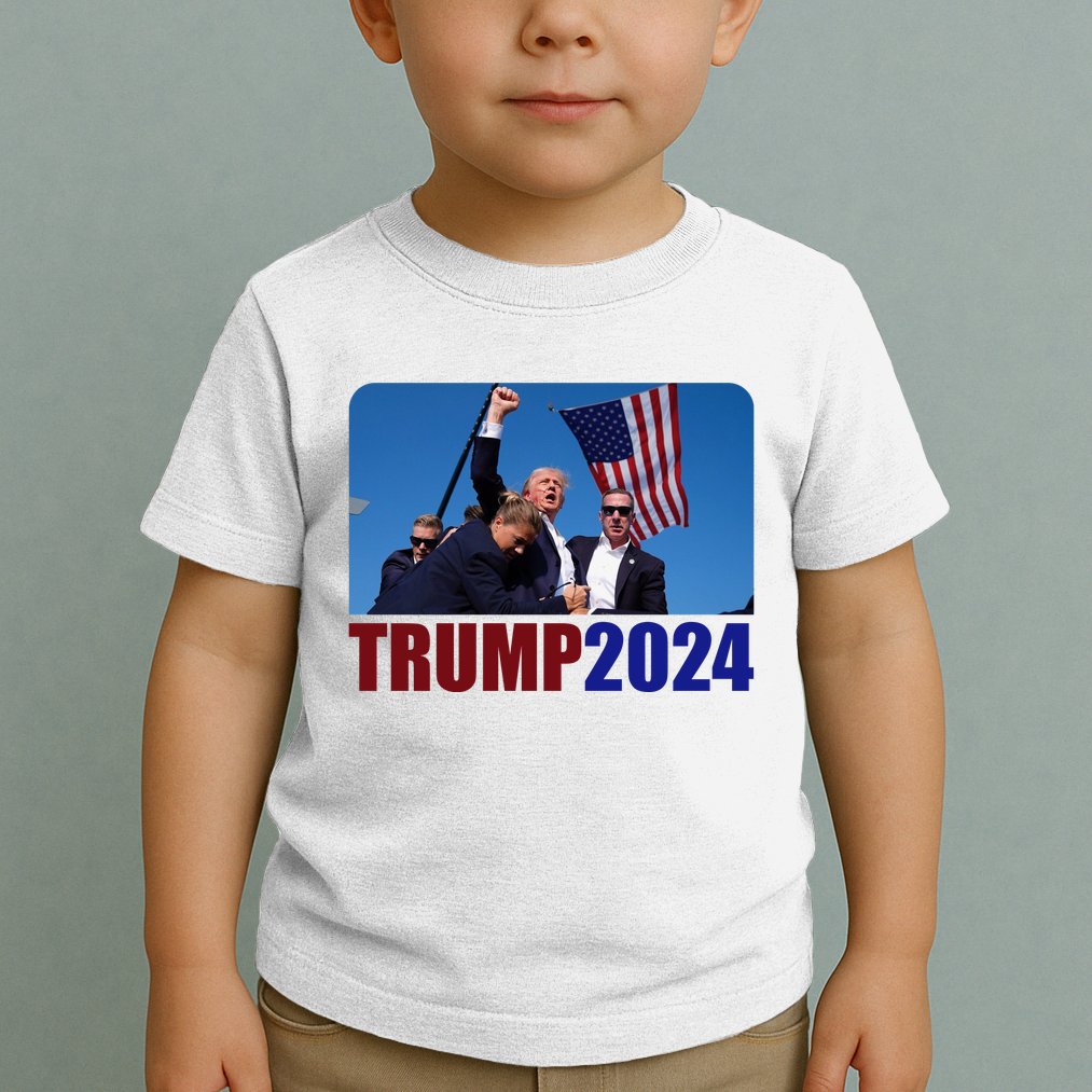 Trump 20247 Election Pennsylvania Rally Shooting Toddler T-Shirt