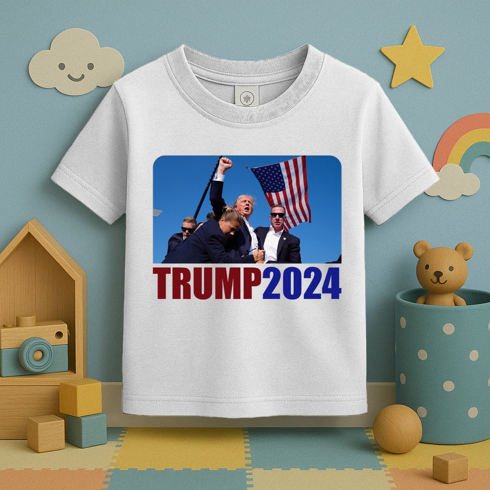 Trump 20247 Election Pennsylvania Rally Shooting Toddler T-Shirt