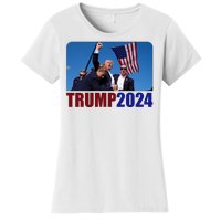 Trump 20247 Election Pennsylvania Rally Shooting Women's T-Shirt