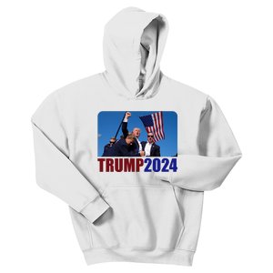 Trump 20247 Election Pennsylvania Rally Shooting Kids Hoodie