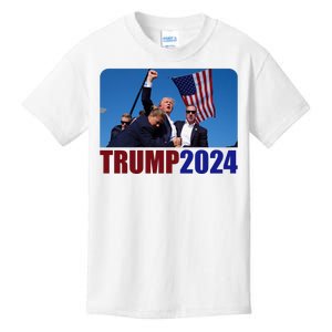 Trump 20247 Election Pennsylvania Rally Shooting Kids T-Shirt