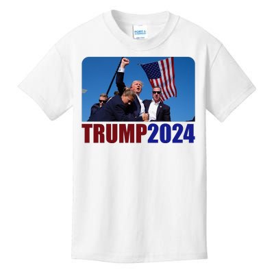 Trump 20247 Election Pennsylvania Rally Shooting Kids T-Shirt