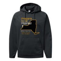 Total 2024 Eclipse Buffalo New York Totality Mooned Performance Fleece Hoodie