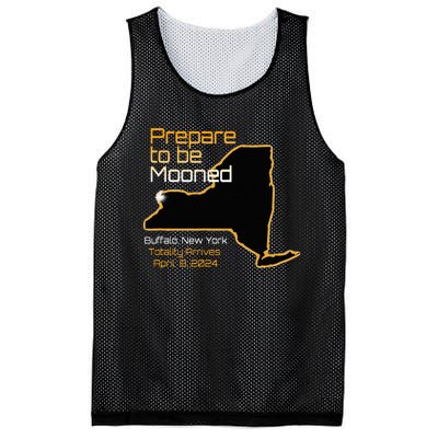 Total 2024 Eclipse Buffalo New York Totality Mooned Mesh Reversible Basketball Jersey Tank