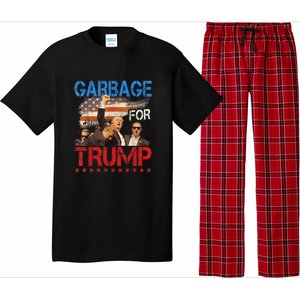 Trump 2024 Election Proud To Be Garbage Vote Trump President Pajama Set