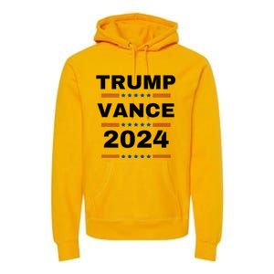 Trumpvance 2024 Election 2024 Trump For President Premium Hoodie