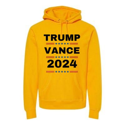 Trumpvance 2024 Election 2024 Trump For President Premium Hoodie