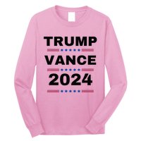 Trumpvance 2024 Election 2024 Trump For President Long Sleeve Shirt