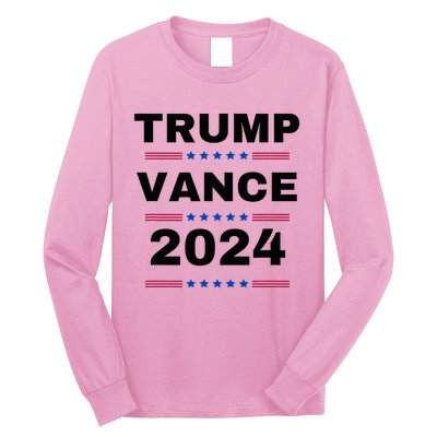 Trumpvance 2024 Election 2024 Trump For President Long Sleeve Shirt