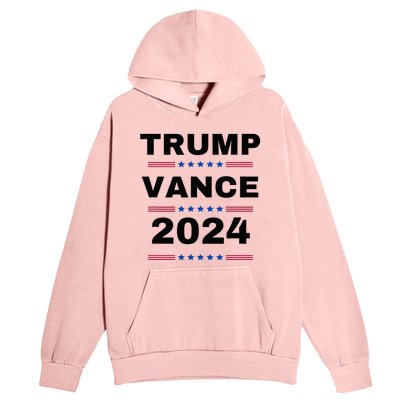 Trumpvance 2024 Election 2024 Trump For President Urban Pullover Hoodie