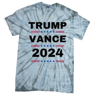 Trumpvance 2024 Election 2024 Trump For President Tie-Dye T-Shirt