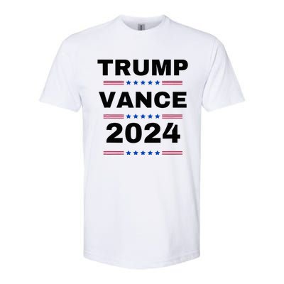 Trumpvance 2024 Election 2024 Trump For President Softstyle CVC T-Shirt