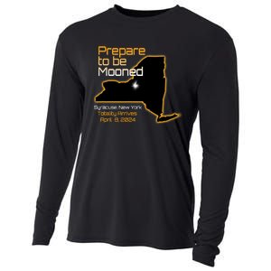 Total 2024 Eclipse Syracuse Ny Prepare To Be Mooned Totality Cooling Performance Long Sleeve Crew