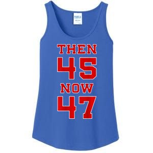 Trump 2024 Election 45 47 Victory Win President Ladies Essential Tank