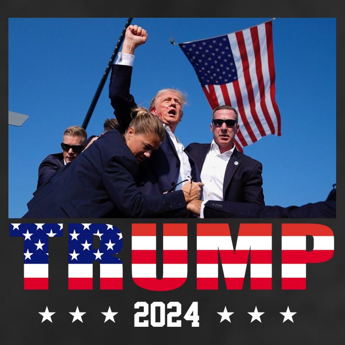 Trump 2024 Election Rally Photo Shooting Pennsylvania 7 Panel Mesh Trucker Snapback Hat