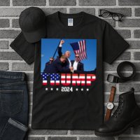 Trump 2024 Election Rally Photo Shooting Pennsylvania Tall T-Shirt