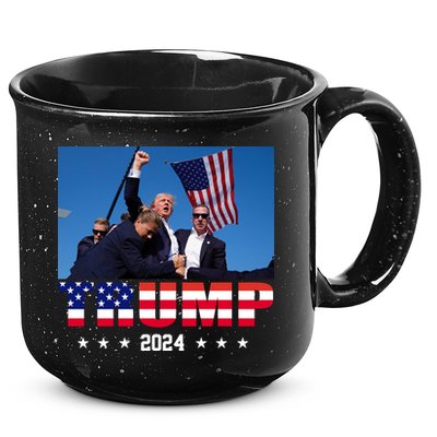 Trump 2024 Election Rally Photo Shooting Pennsylvania 15oz Campfire Ceramic Mug