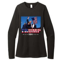 Trump 2024 Election Rally Photo Shooting Pennsylvania Womens CVC Long Sleeve Shirt