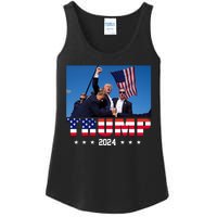 Trump 2024 Election Rally Photo Shooting Pennsylvania Ladies Essential Tank