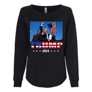 Trump 2024 Election Rally Photo Shooting Pennsylvania Womens California Wash Sweatshirt