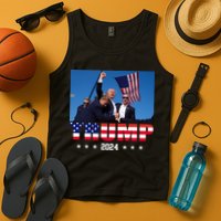 Trump 2024 Election Rally Photo Shooting Pennsylvania Tank Top