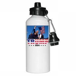 Trump 2024 Election Rally Photo Shooting Pennsylvania Aluminum Water Bottle