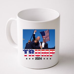 Trump 2024 Election Rally Photo Shooting Pennsylvania Coffee Mug