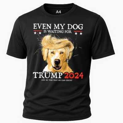 Trump 2024 Even My Dog Is Waiting For Trump 2024 Performance Shirt