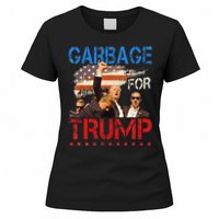 Trump 2024 Election Proud To Be Garbage Vote Trump President Women's T-Shirt