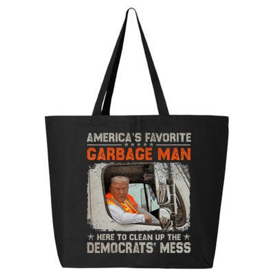 Trump 2024 Election Trump Garbage Man Vote Trump President 25L Jumbo Tote