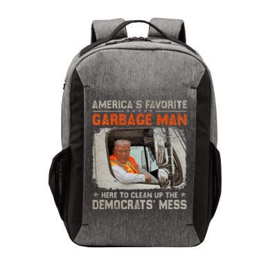 Trump 2024 Election Trump Garbage Man Vote Trump President Vector Backpack