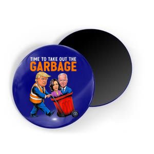 Trump 2024 Funny Time To Take Out Garbage Biden (On Back) Magnet