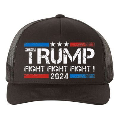 Trump 2024 Fight Fight Fight Trump President Election 2024 Yupoong Adult 5-Panel Trucker Hat