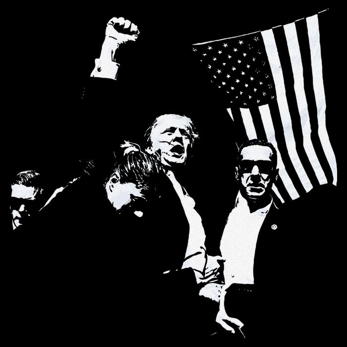 Trump 2024 Fear Not American Hero Fight Fight Fight Maga Gift Zip Tote Bag