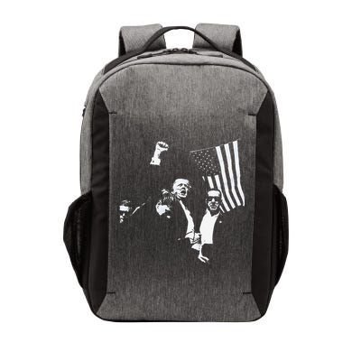 Trump 2024 Fear Not American Hero Fight Fight Fight Maga Gift Vector Backpack