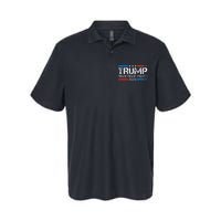 Trump 2024 Fight Fight Fight Trump President Election 2024 Softstyle Adult Sport Polo