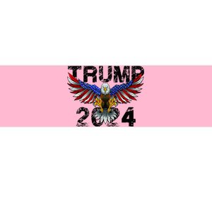 Trump 2024 Flag American Holiday Bumper Sticker