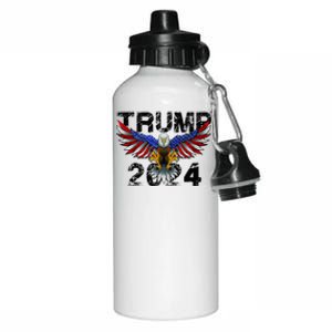 Trump 2024 Flag American Holiday Aluminum Water Bottle