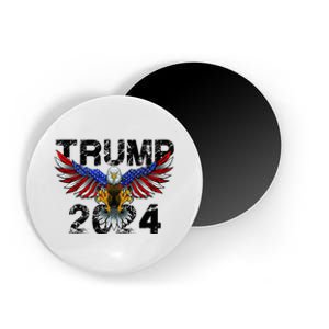 Trump 2024 Flag American Holiday Magnet