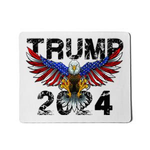 Trump 2024 Flag American Holiday Mousepad