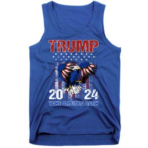 Trump 2024 Flag Take America Back Trump 2024 Gift Tank Top