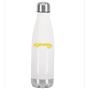 Trumpamania 2024 Funny Pro Donald Trump Stainless Steel Insulated Water Bottle