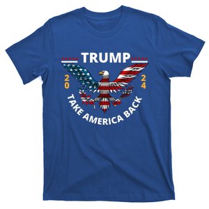 Trump 2024 Flag Take America Back Men Women Trump 2024 T-Shirt