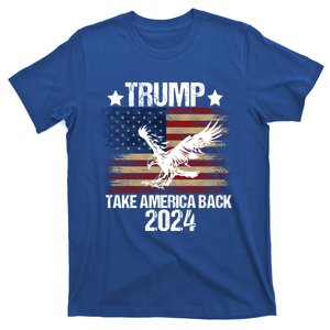 Trump 2024 Flag Take America Back Men Women Trump 2024 T-Shirt