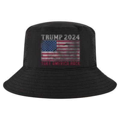 Trump 2024 Front And Back Cool Comfort Performance Bucket Hat