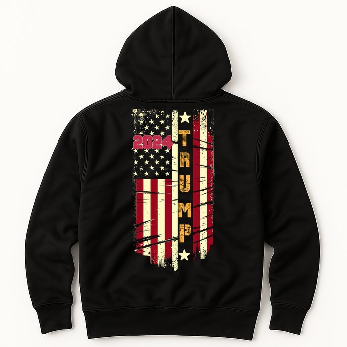 Trump 2024 Front And Back Hoodie